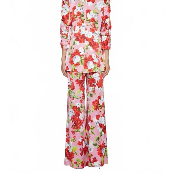 NEW L'AGENCE gwyneth relaxed blazer in cotton candy multi hydrangea - Picture 2 of 4